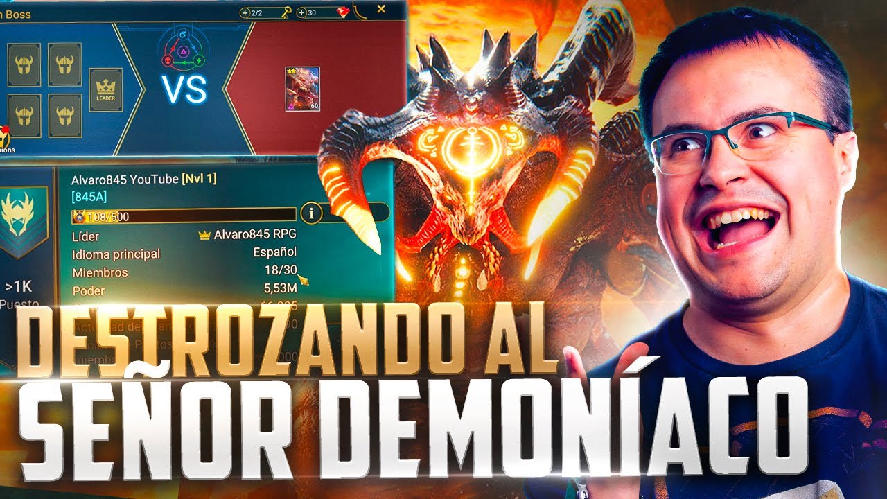 Mi Primera Vez VS Señor Demoníaco 👿 Raid: Shadow Legends