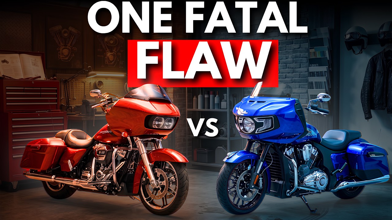 Indian Challenger побеждает Road Glide в 7 категориях, но проигрывает в той, что действительно важна