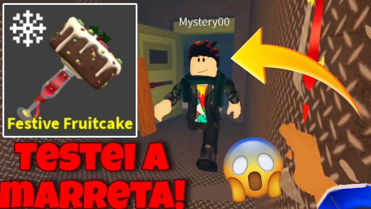 Testei a marreta FESTIVE FRUITCAKE no MARRETÃO!😱