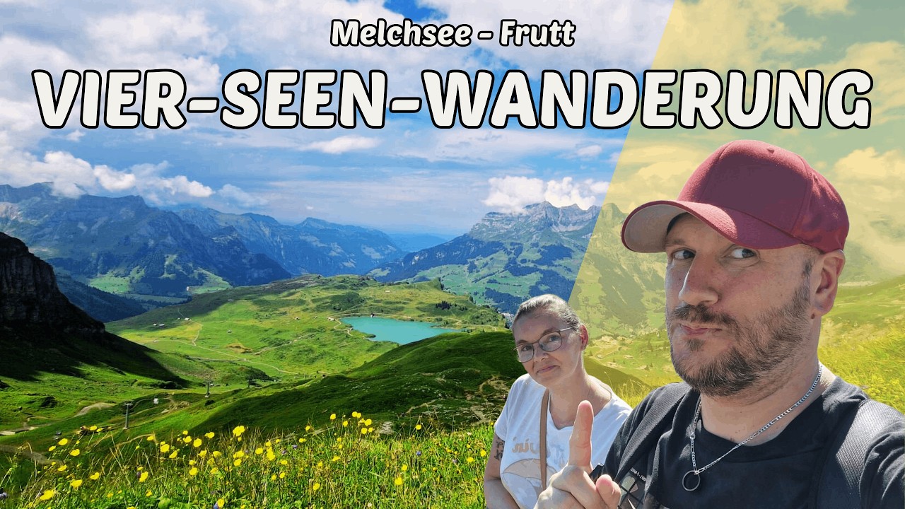 Vier-Seen-Wanderung - Atemberaubende Natur und malerische Ausblicke | Wandern Schweiz | 4K