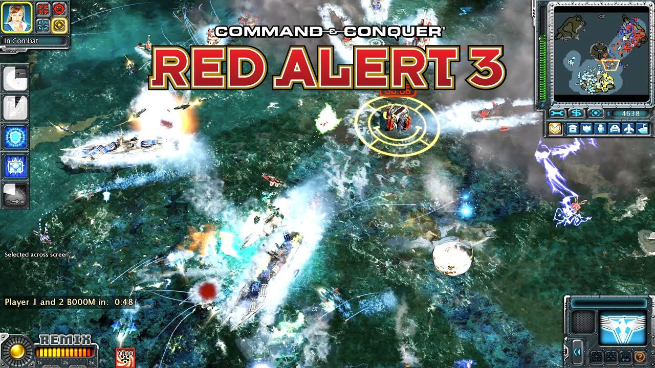 Command and Conquer Red Alert 3 Remix MOD Allies in Triology of Tragedy Map - Secure the Power Plant