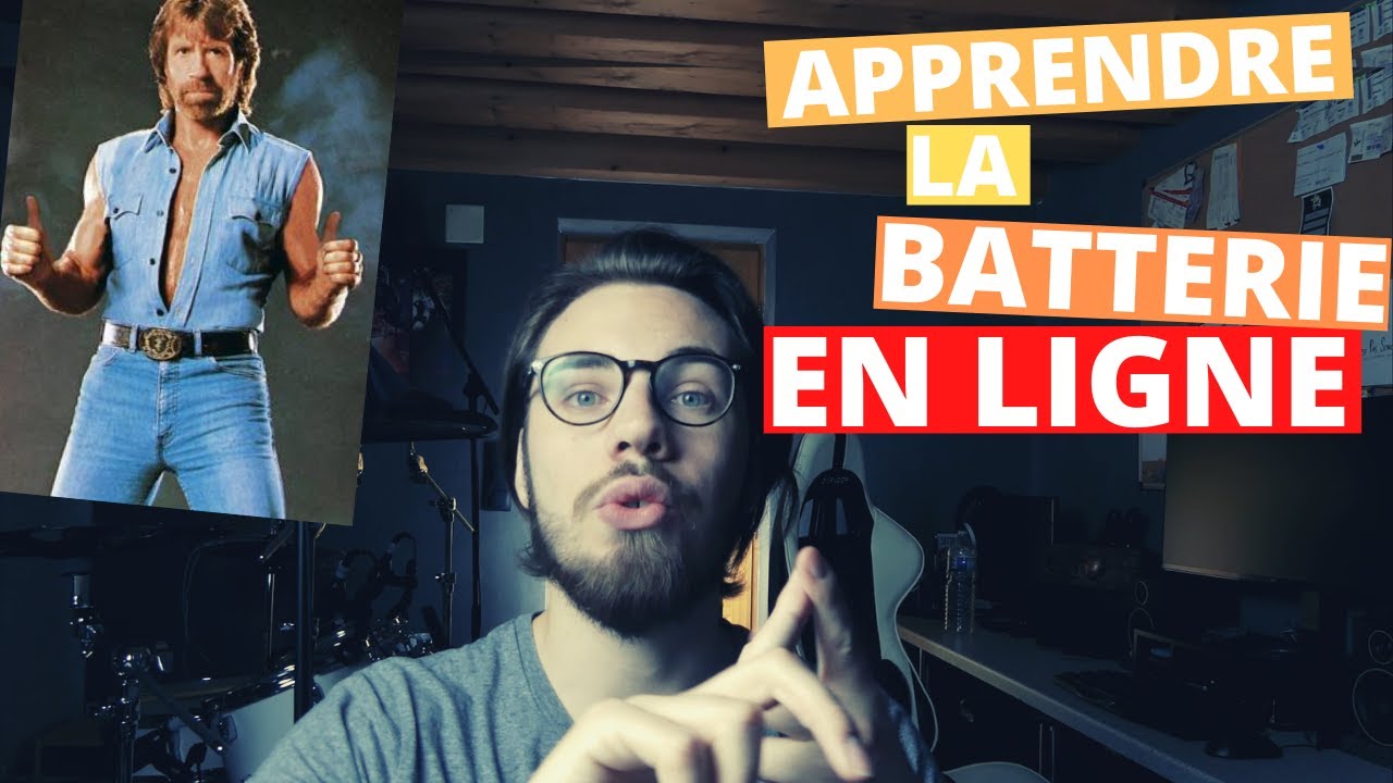 Prof de batterie en ligne 👨&zwj;🏫