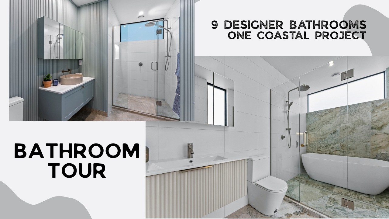 Rosario Shores Bathroom Tour | 9 Bathrooms Across 3 Coastal Homes