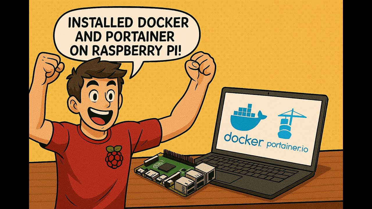 Как установить Docker и Portainer на Raspberry Pi | Простой домашний сервер