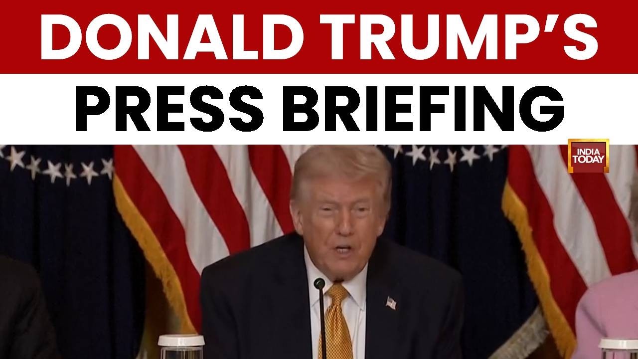 Trump Briefing: US Strikes 7,000 Targets In Iran, Reduces Missile Launches By 90%, Sinks 100 Vessels