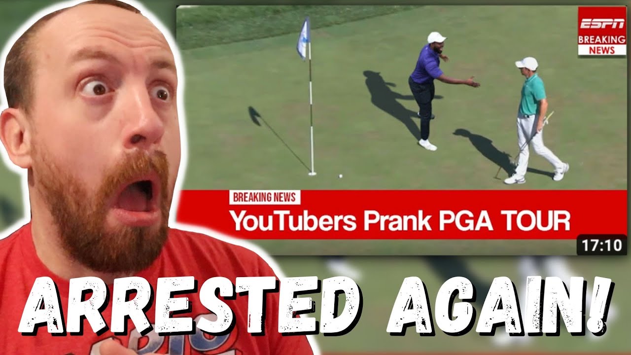 ARRESTED AGAIN! JiDion We Pranked A Professional Golf Tournament! (FIRST REACTION!) w/ Niko Omilana