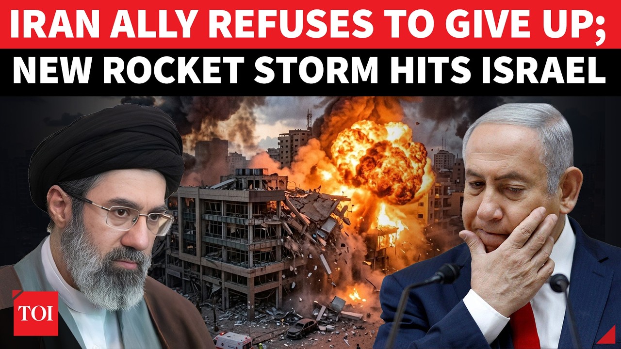 Iran Ally Unleashes ROCKET STORM On Israel; Heavy Battles Underway As IDF Faces Fiery Resistance