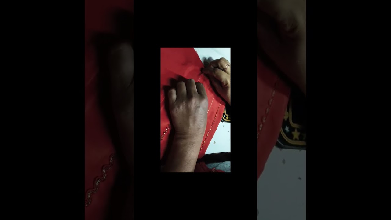 Baju mein design banana sikhe Baju ka design bahut achcha banaa hai dekhte hi rah jaenge👍👌