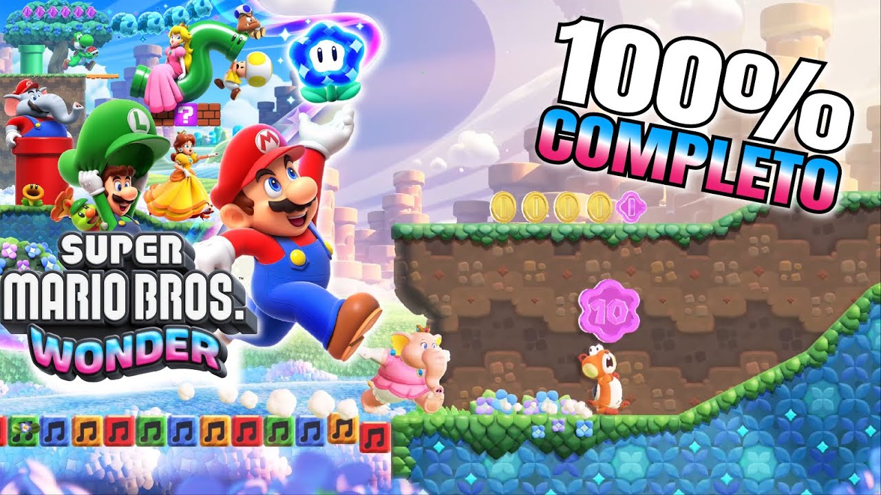 La colina de los Correveitires (gu&iacute;a completa) | Super Mario Bros Wonder &middot; 3