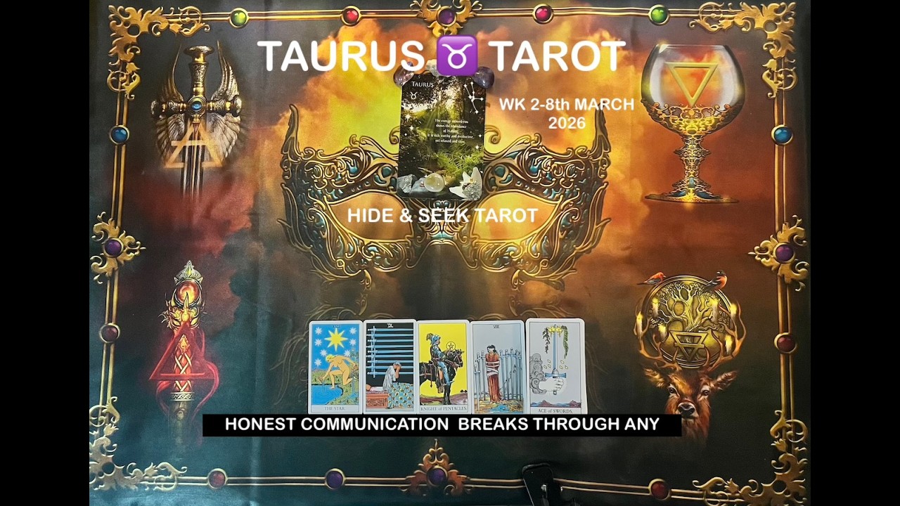 TAURUS ♉️ TAROT WK 2-8th MARCH 2026 COSMIC ORDER OUT WITH THE OLD IN WITH THE NEW 🌟 CLEARS ANY FOG