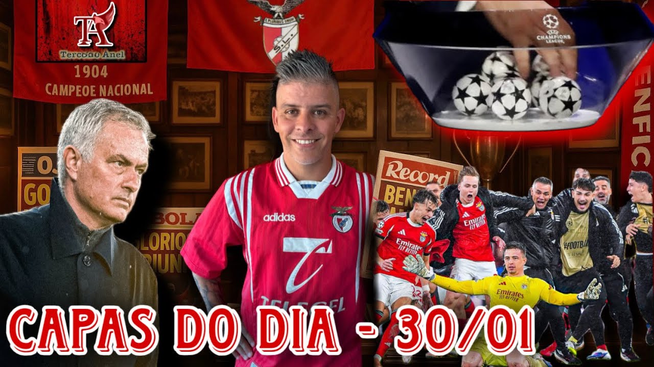 BENFICA-REVISTA IMPRENSA 30 Janeiro GLORIOSO CONHECE HOJE ADVERSÁRIO DE PLAYOFFS APÓS NOITE DE SONHO