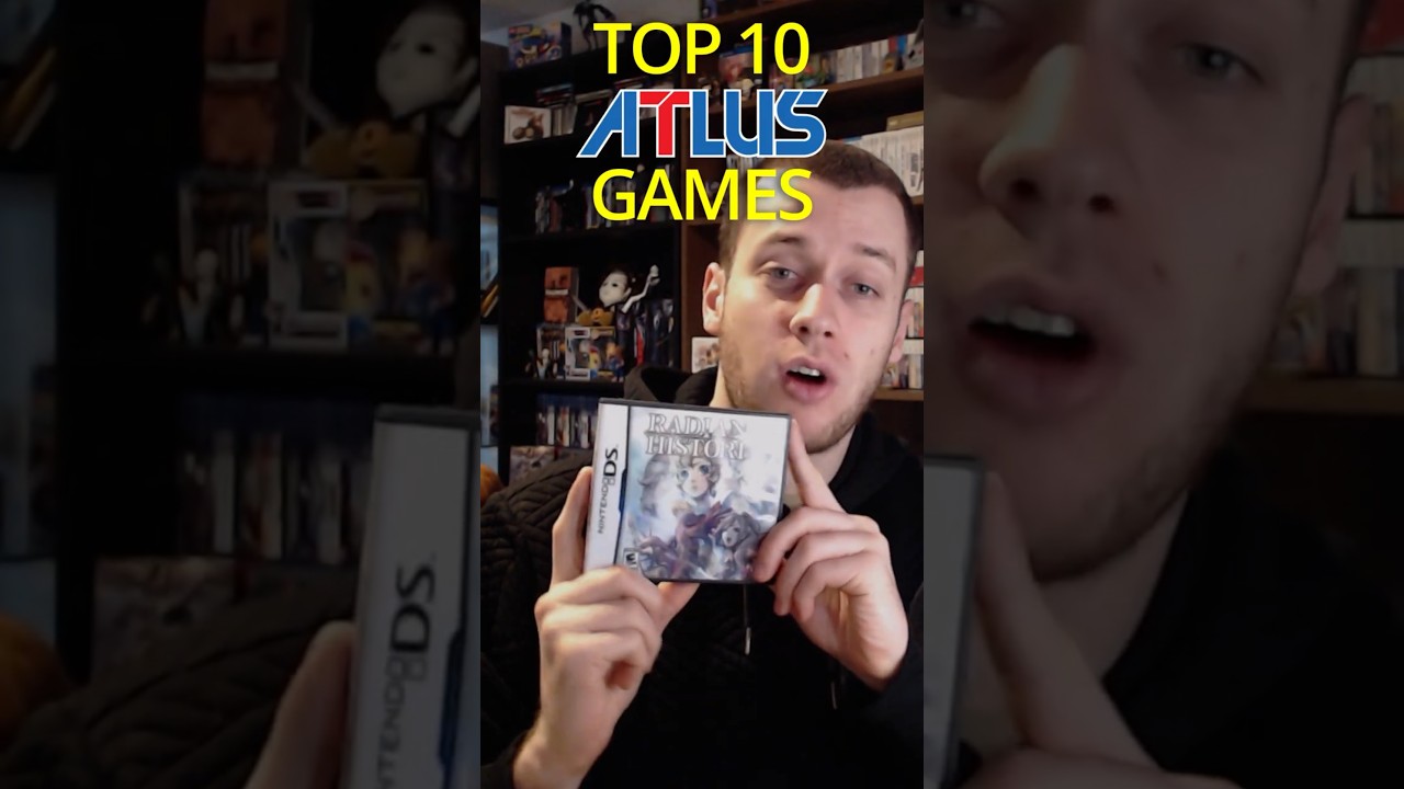 Top 10 ATLUS Games Of All Time #shorts