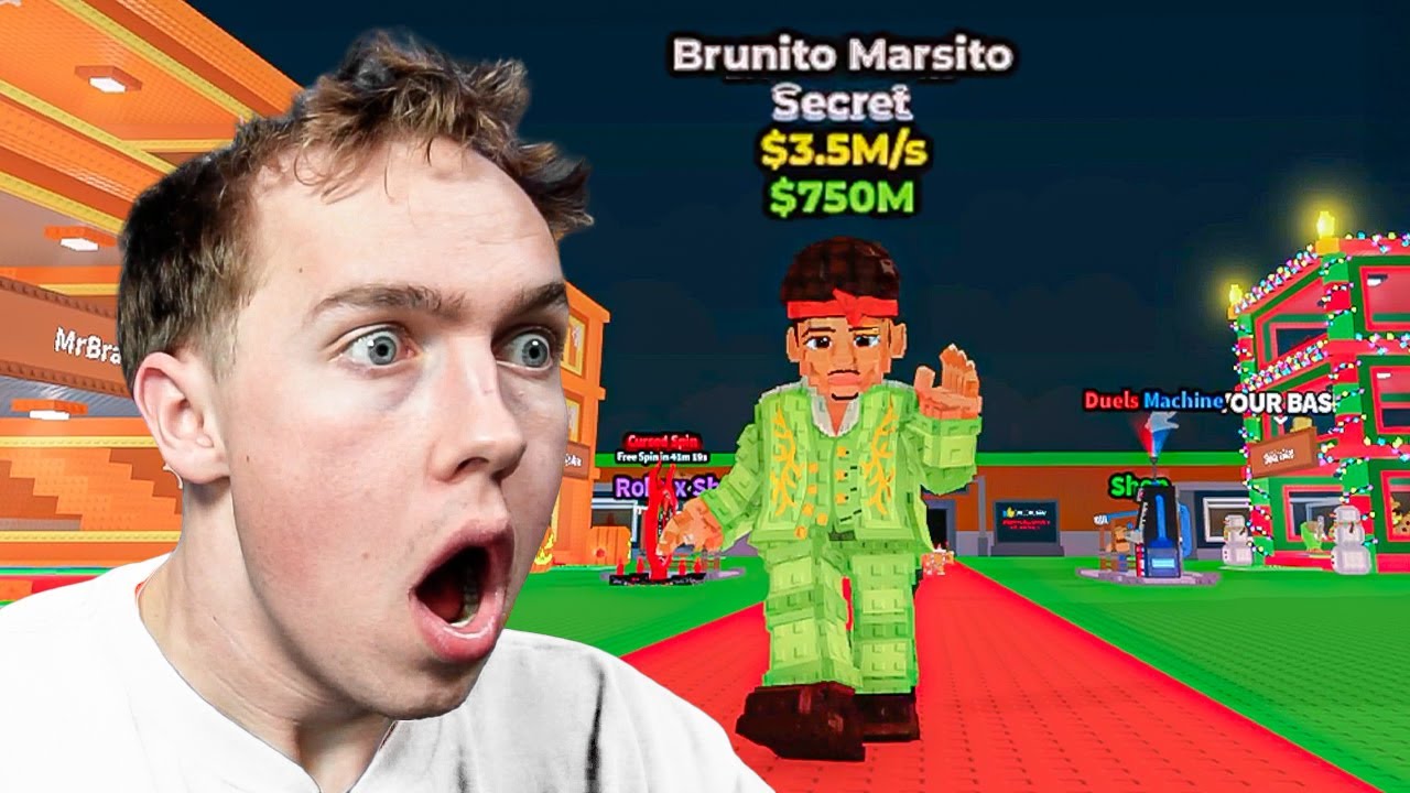 i got the NEW BRUNO MARS brainrot..