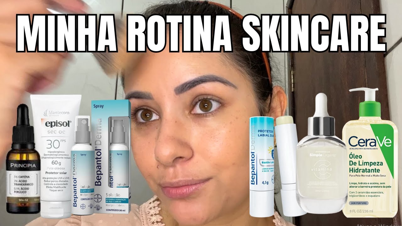 MINHA ROTINA de SKINCARE Diurna Atualizada | Passo a Passo para uma Pele Radiante!!