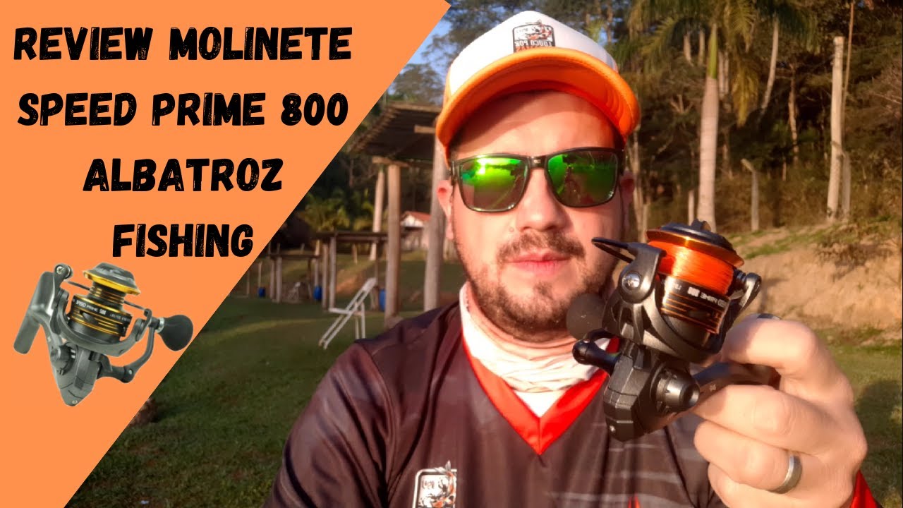 #24 Review molinete Speed Prime 800 Albatroz Fishing