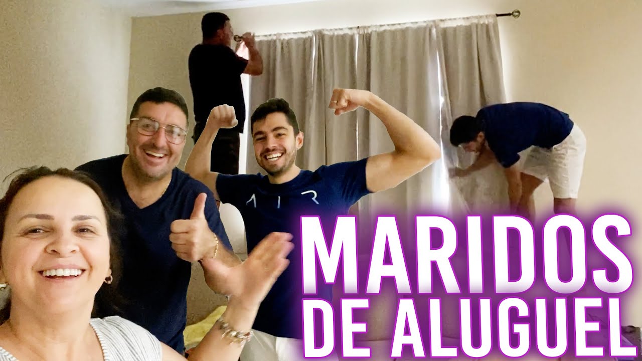 COMPREI CORTINAS PARA A CASA NOVA E MEU MARIDO INSTALOU TUDO