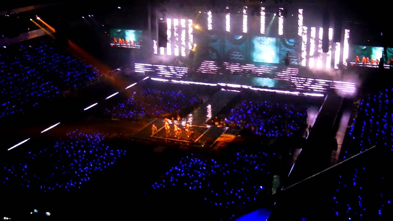 120205 SS4 in Taiwan：台灣TAIWAN ELF應援聲太完美(Super junior M).MOV