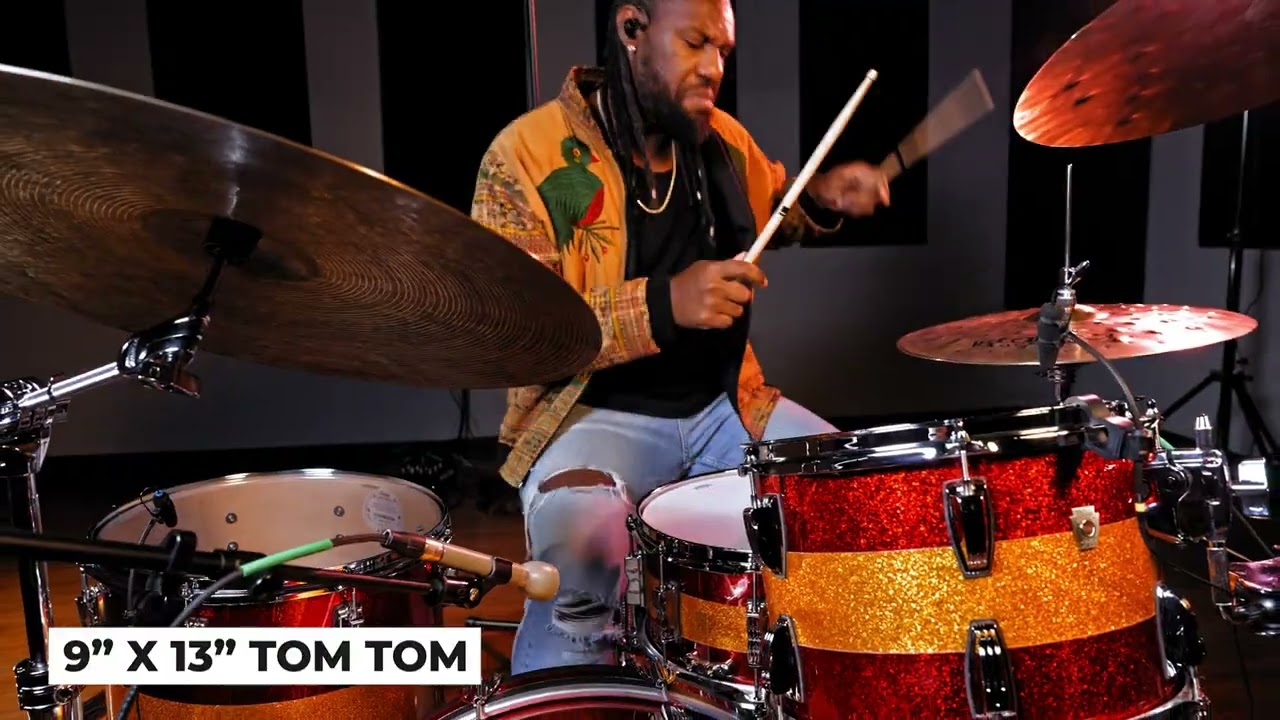 New Classic Maple Tri-Band Wrap! | Red / Gold / Red