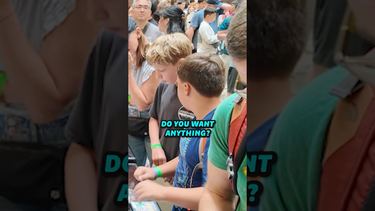 He shared his donation with his friend 🥹 #pokemon #vendorpov #wholesome