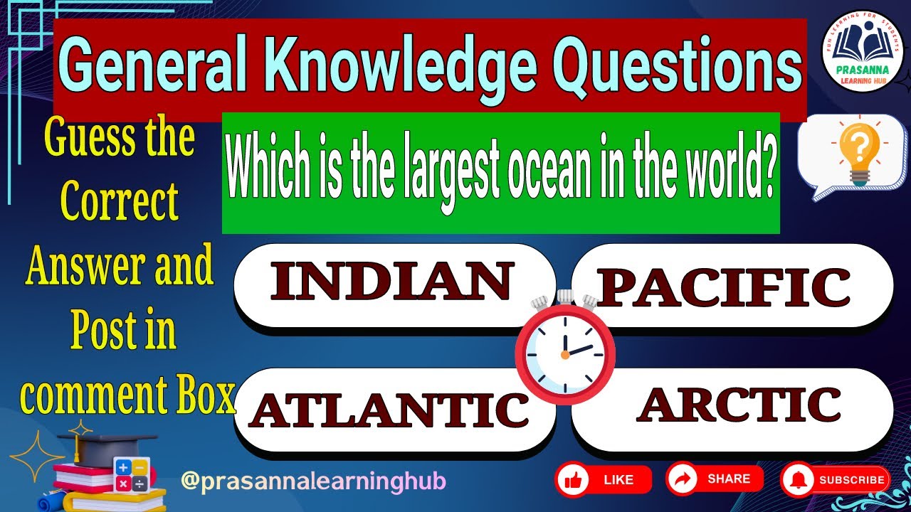 General knowledge questions for students 