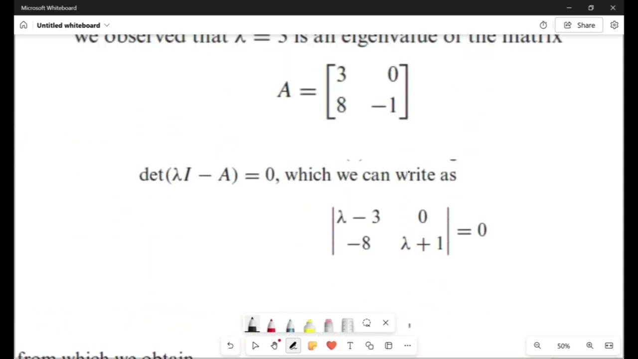 Eigen Values