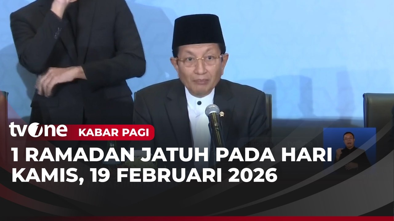 Pemerintah Resmi Tetapkan 1 Ramadan 1447 H Jatuh pada 19 Februari 2026 | Kabar Pagi