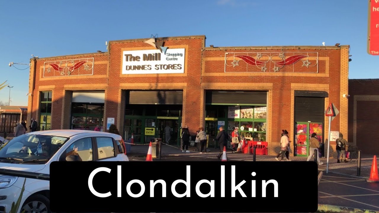 Clondalkin Dublin, Ireland | 4K walking tour of Clondalkin| lockdown level 5| Travel with Atiq