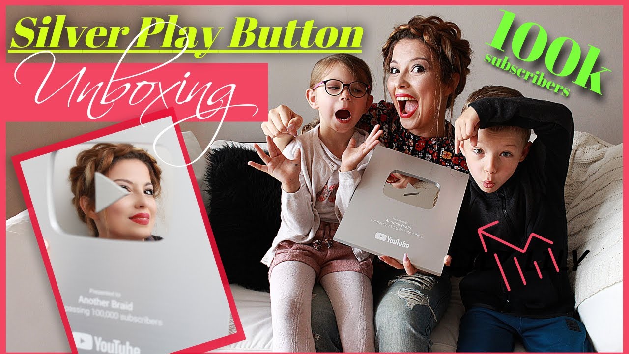 😱 SILVER PLAY BUTTON UNBOXING 😱 0 to 100K SUBSCRIBERS on YouTube in less than a YEAR!  NEW 2020