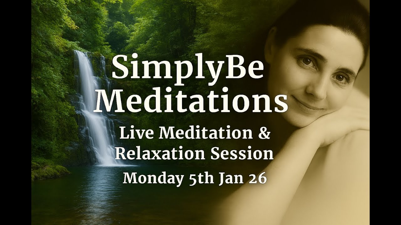 Monday Live Meditation & Relaxation With Debs - The Healing Natural Gemstone Waterfall
