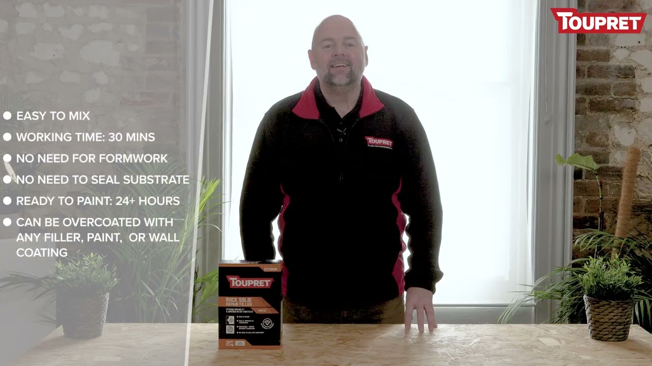 Toupret Rock Solid Repair Filler(Mur Ex) | Screwfix