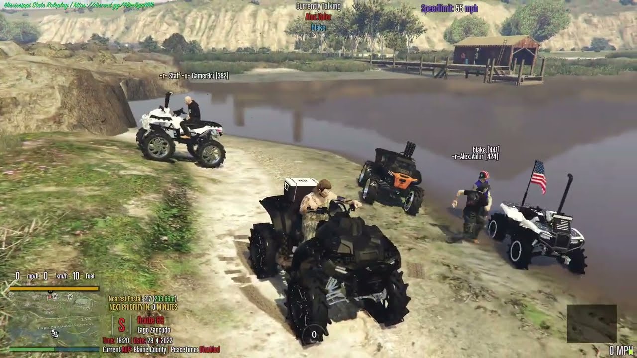 Mud riding on the new unit