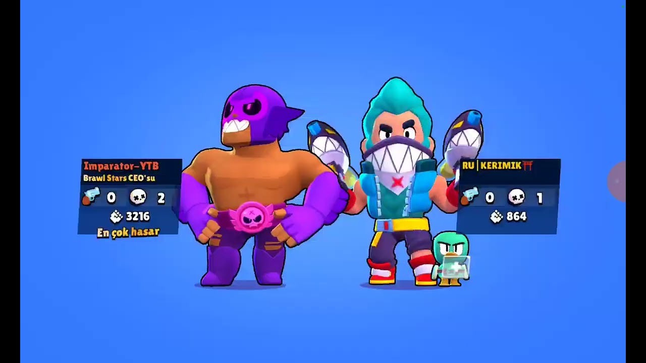 Brawl Star oynnadım