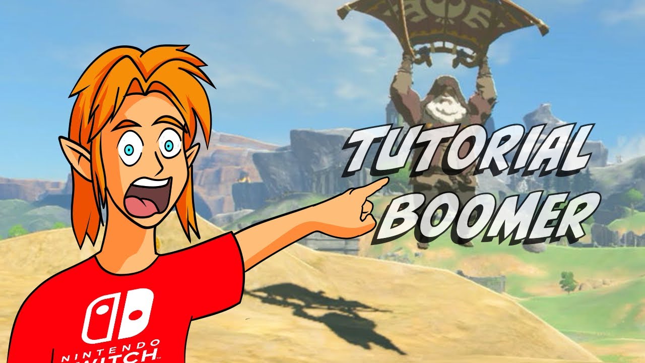 Дайте мне этот параплан! (из игры Zelda: Breath of the Wild)