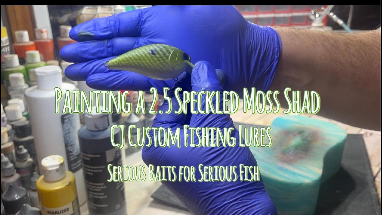 2.5 Speckled Moss Shad