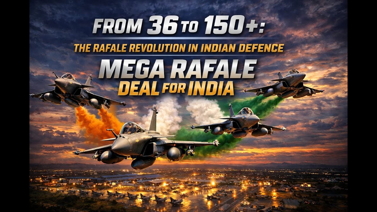 From 36 to 150+: The Rafale Revolution in Indian Defence ||  Mega Rafale deal decoded.