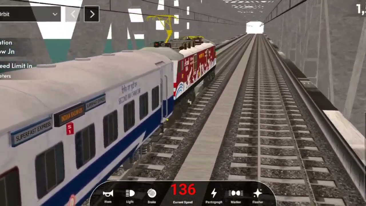 TRAIN SIMULATOR DRIVING GAME 🎮
