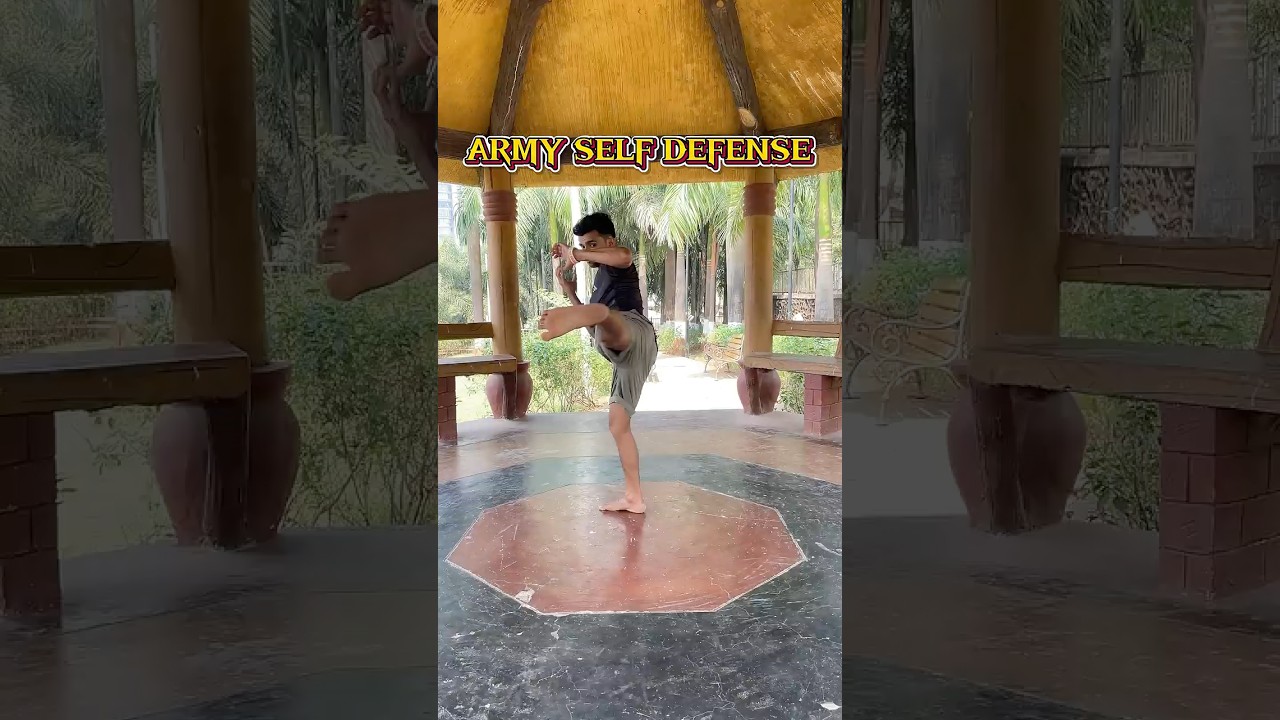 Army Style Self-Defense Training | Beginners Safety Tutorial (Educational Purpose Only) #shorts
