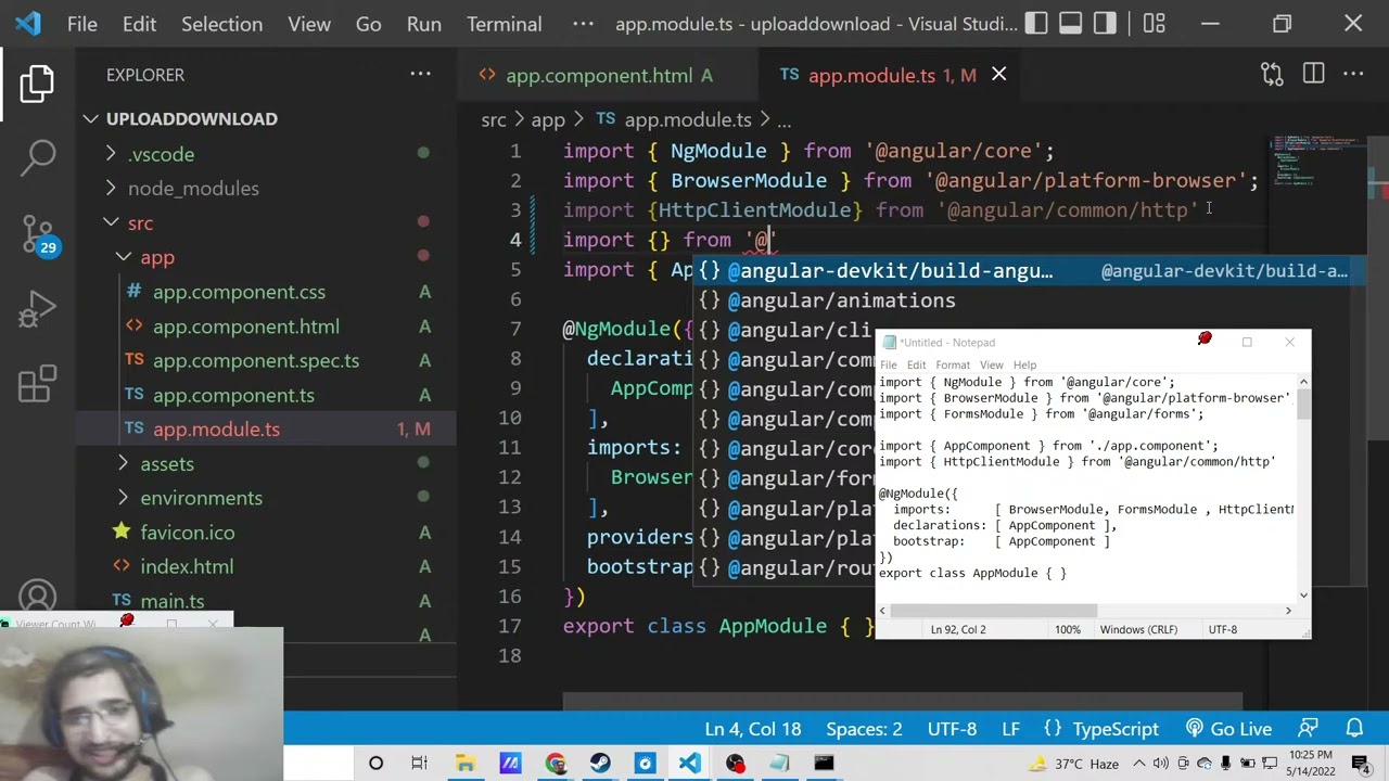 Angular 13 File.io WebRTC P2P Загрузка и скачивание файлов с индикатором выполнения с использован...