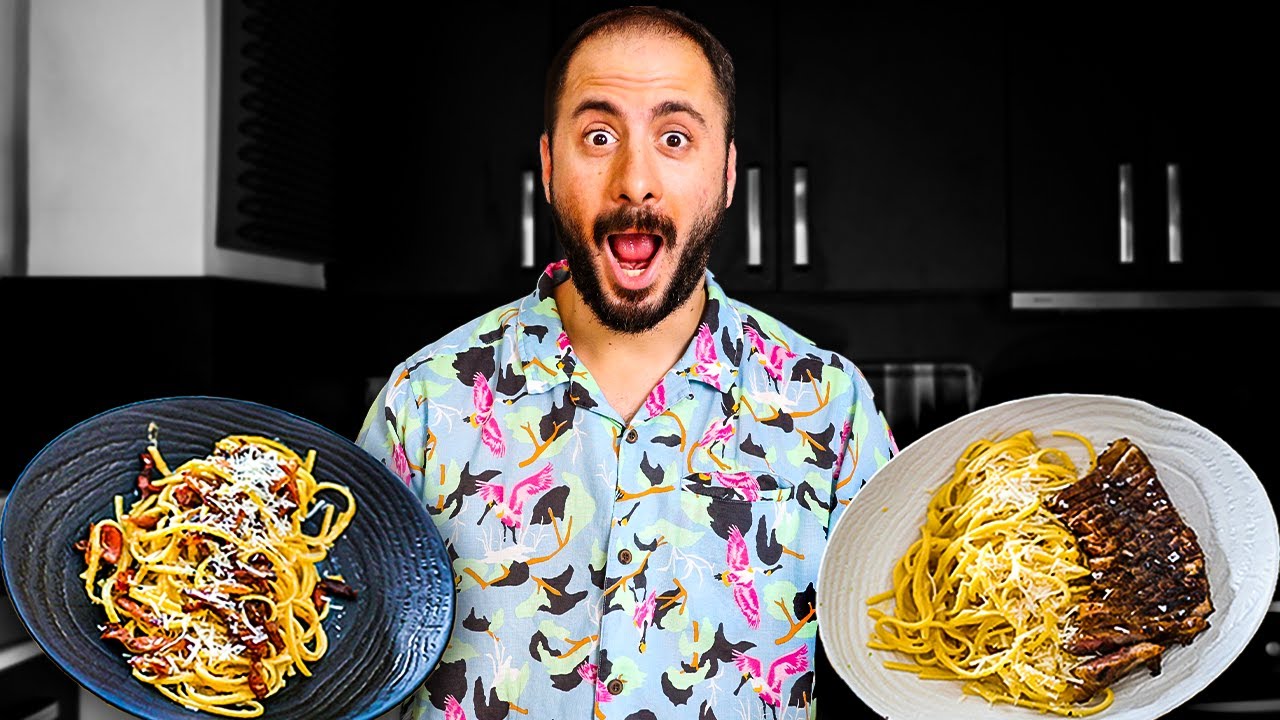Wagyu VS &Alpha;&upsilon;&theta;&epsilon;&nu;&tau;&iota;&kappa;ή Carbonara
