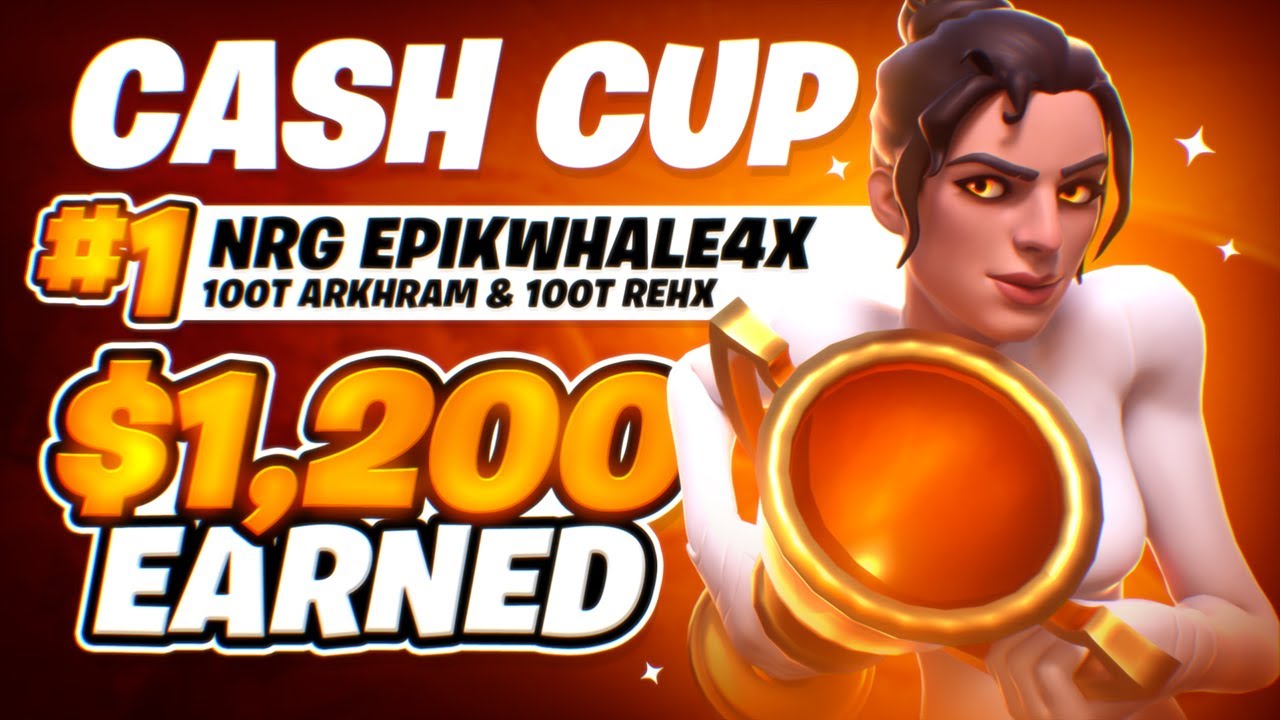 🥇 1ST PLACE In TRIO CASH CUP 🥇(Fortnite Trio Cash Cup Highlights) | NRG EpikWhale