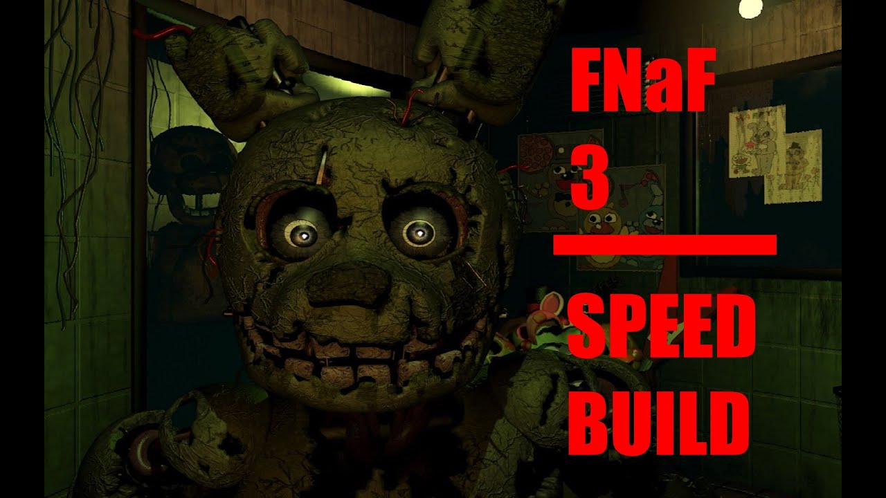 Roblox Bloxburg | FNaF 3 Speedbuild