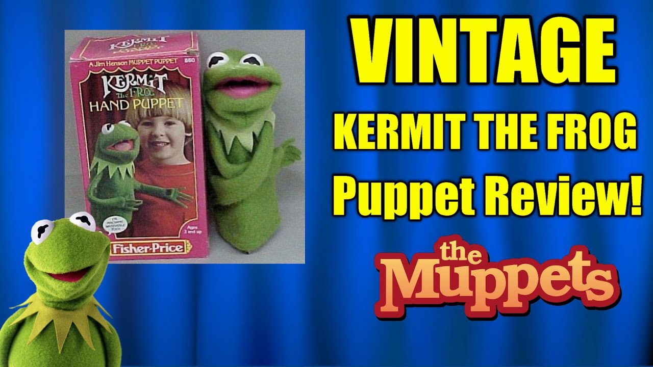KERMIT THE FROG MUPPETS Fisher Price Hand Puppet Review | Justin Talks Puppets