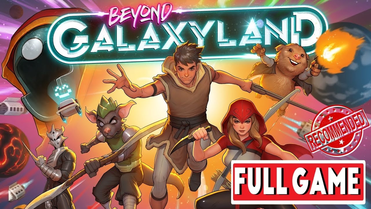 Beyond Galaxyland Full Game [100% Achievements] 🐹👦🤖🚀🪐 [NO COMMENTARY] 👍