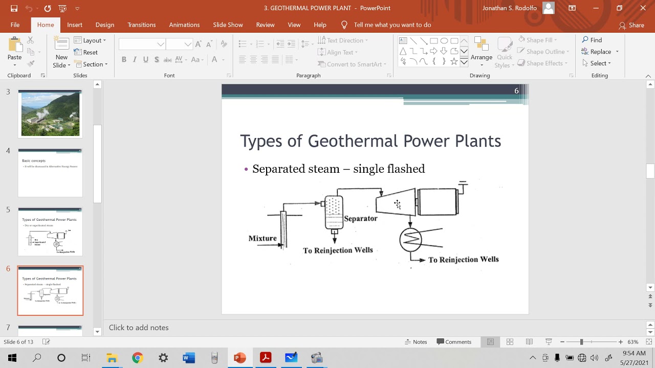 Geothermal Power Plant Part 1