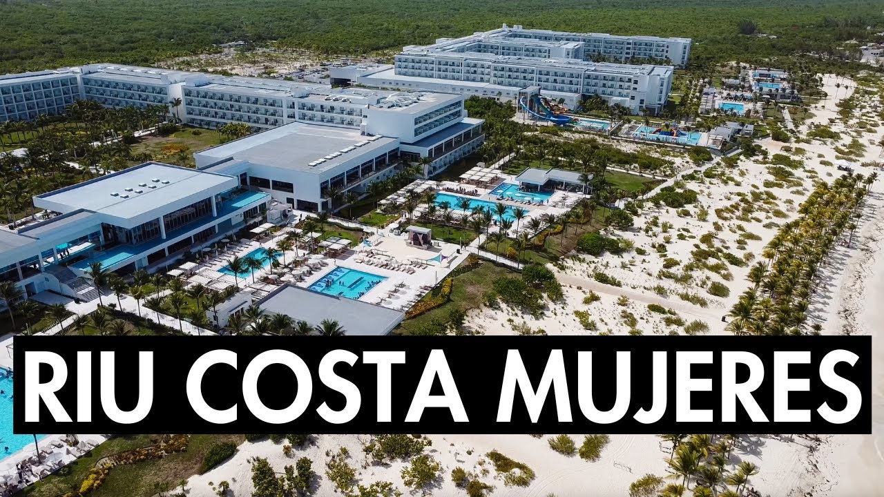 RIU PALACE COSTA MUJERES Mexico Resort Drone Flyover