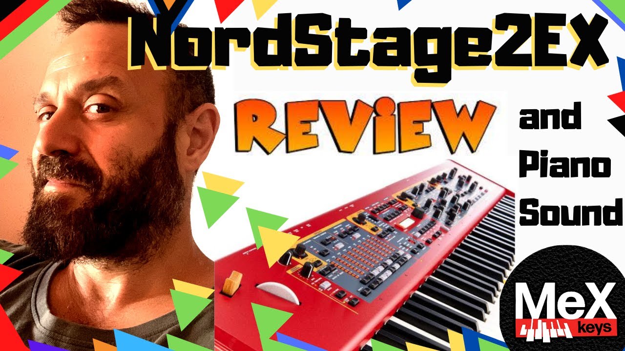 Nord Stage 2EX Real Piano (Subtitles)