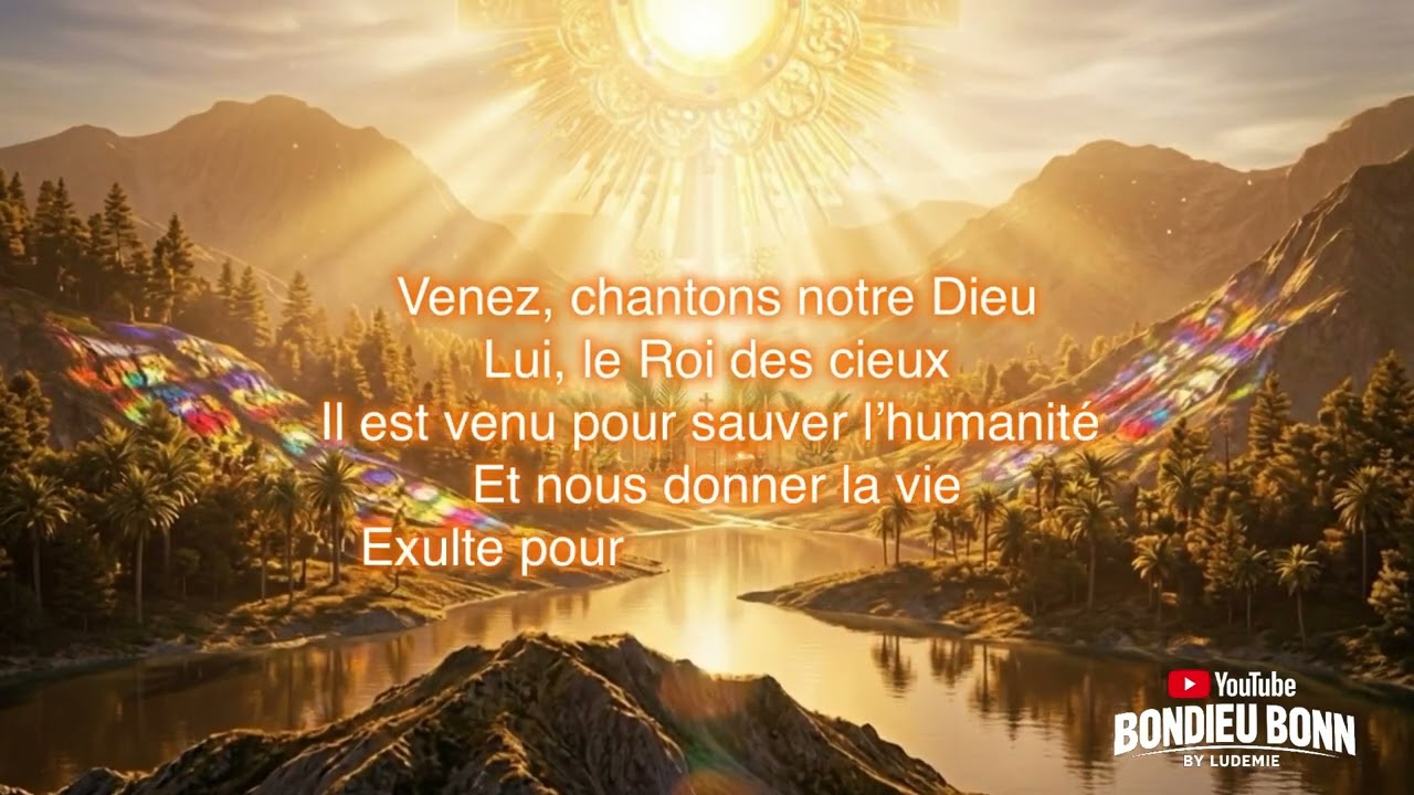 VENEZ CHANTONS NOTRE DIEU
