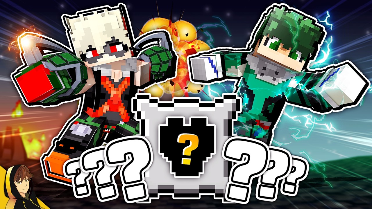 Pick a QUIRK based on the COSTUME then BATTLE!?! | Minecraft