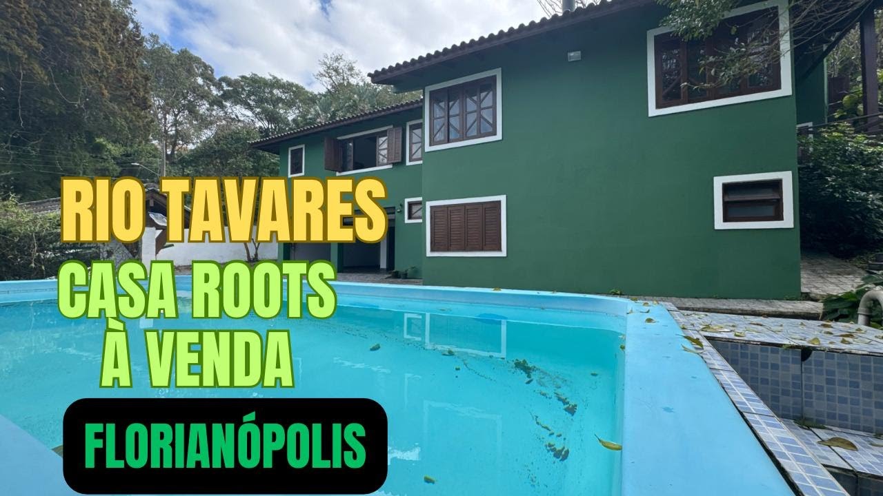 CASA ROOTS À VENDA | R$ 1.900.000 | NA PRAIA DO RIO TAVARES EM FLORIANÓPOLIS.