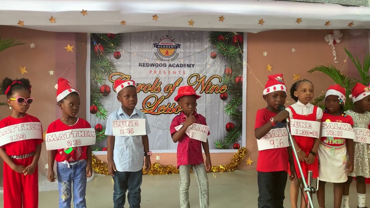 CAROL OF NINE LESSONS | KINDERGARTEN PRESENTATIONS